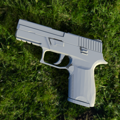 armas.525.png STL file P 250 CS GO pistol・Template to download and 3D print