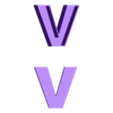 V.stl A to Z letter boxes