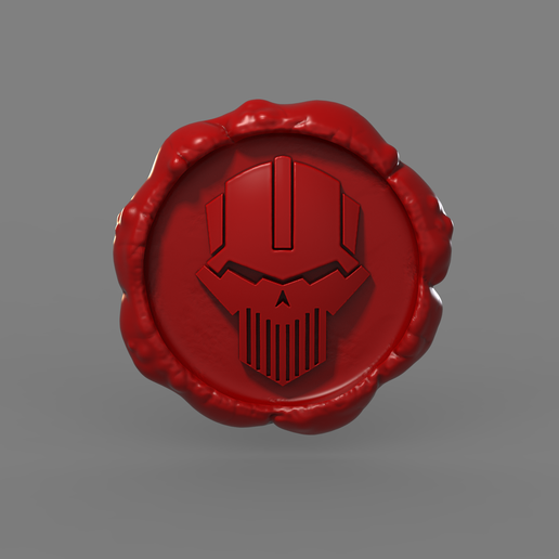 Iron warriors - Fridge magnet
