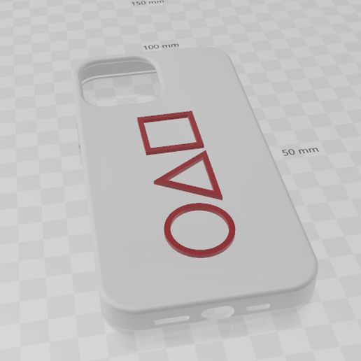 iPhone 13 Case Pro Max-Squid Game 3D model