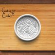 Bild_0789_1.jpg Pattern Round Cookie Cutter set 0789