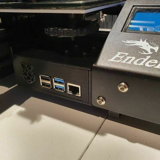 Rpi4_ender_3_pro_case_1.jpg Raspberry Pi 4 Model B  Case for Creality Ender 3 PRO