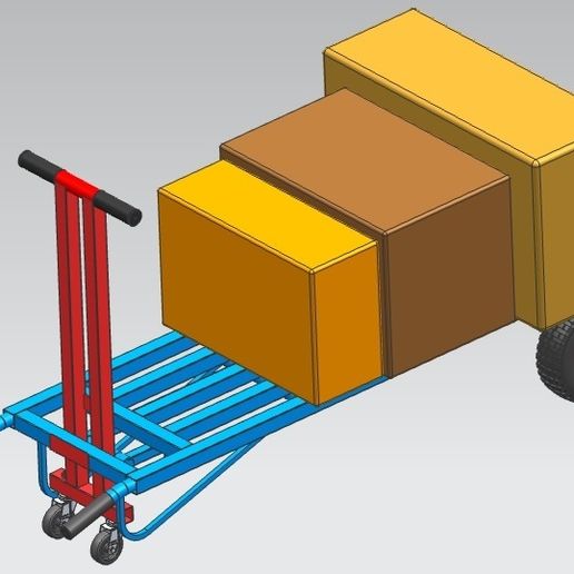 7.jpg Handle Truck For Workshop (Trolley)