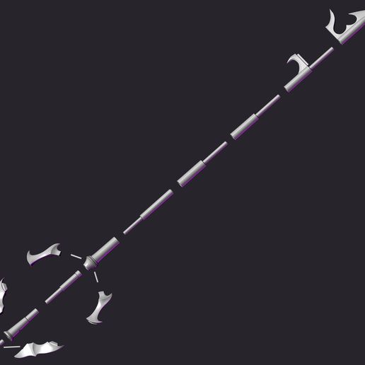 Render_01.jpg Kingdom Hearts - Cosplay Prop - Ansem, Keyblade of the Heart