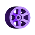 1_64_Wheel_24M.stl 1/64 Wheels 23-25 for Hotwheels or Diecast