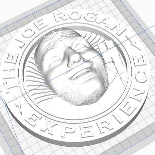 Joe Rogan Plaque Desk Prop 3D model