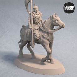 Empire-of-Jagrad-Cavalry-Unit-with-Spear-Pose-3-Fantasy-Miniature.jpg file Light Cavalry from the Empire of Jagrad with Spears – Pose 3 – 3D printable miniature – STL file・3D print object to download, LegendBuilds