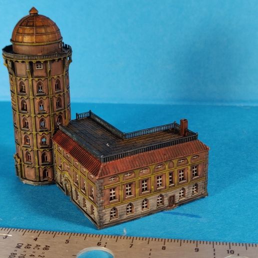 IMG_20240910_101004.jpg Observatory / University  -  1/500 model for small scale wg and t-scale trains