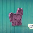 Horse2.jpg Horse Horse Cookie Cutter M8