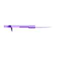 V2 CUERPO REVOLVER DERECHA MODIFICADO CON REFUERZO.stl Gunblade con tambor giratorio