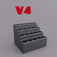 V4AAAWOutBattery.png Wall Mounted AAA Battery Holder V4