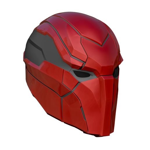 Stl File Red Hood Injustice 2 Mask Helmet Cosplay・model To Download And 3d Print・cults 3671