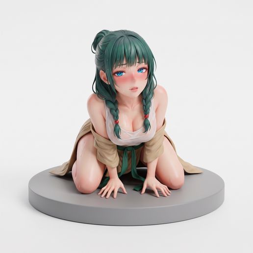 Maomao from The Apothecary Diaries — Crawling Pose | Fan Art Figure STL