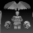 1.png Kratos - Vol3 - Custom  Minifigures