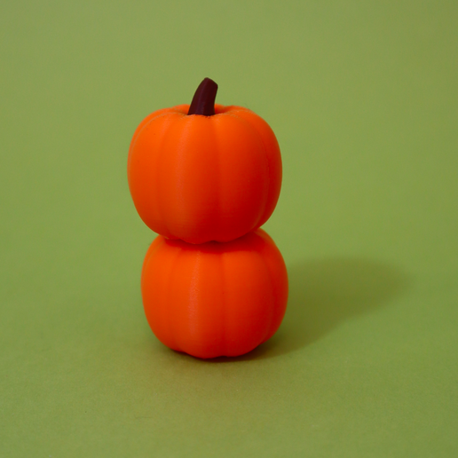Stackable Pumpkin Set (Open & Solid)
