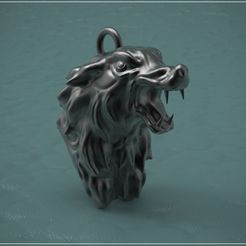 wolf-front.jpg Lobo colgante / wolf pendant