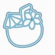 coco.png Cutters Mesh Coconut Heart Bicycle Mom Mom Mother's Day Mothers Day COokies Cookies