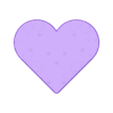 Heart shaped.stl Doterra Flaschen herzförmige Unterstützung
