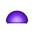 Partie_haute_xbox_creux.STL Boîte sphérique avec un " X " 70 mm / Spherical box with a " X " 70 mm