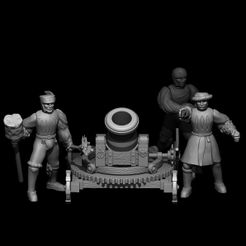 Base-Render-19722.jpg Free 3D file Imperial Mortar | Artillery・3D print model to download