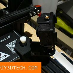 TV_02.jpg Download free STL file Universal Camera Bed Mount! • 3D printable template, DIY3DTech
