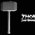 3.jpg THOR Love And Thunder Hammer Mjolnir | 3D model | 3D print | Avengers| Jane Foster