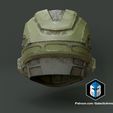 10004-2.jpg Halo Mk V Helmet - 3D Print Files