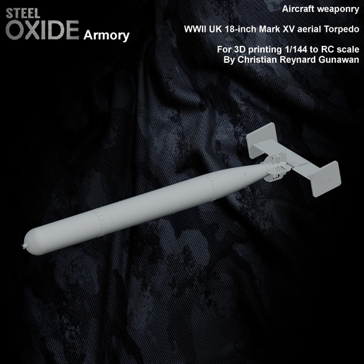 WWII UK 18-inch Mark XV aerial Torpedo