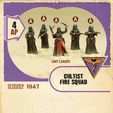 CT104-Front.jpg Dust 1947 - Mythos - 5 CULTIST FIRE SQUAD Proxy