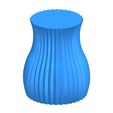 Vase_Model-B-Vase-Mode-_01.jpg STL-Datei VASE MODEL B (Normaler Druck und Spiralvasen-Druckmodus)・3D-druckbares Design zum Herunterladen