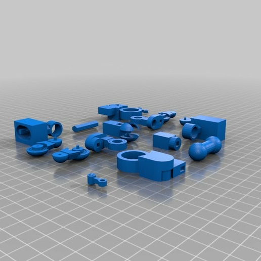 Mechagodzilla Runner E 3D model