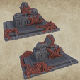 lion-2.png Templar Statue Terrain – Full Kickstarter Campaign Set