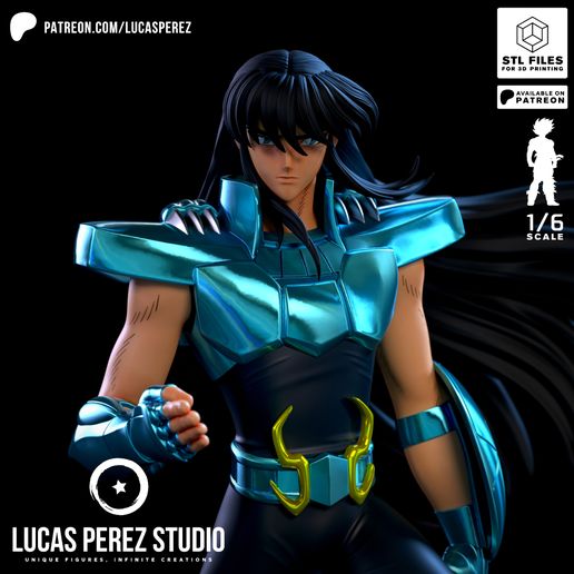 👾 Shiryu・Arquivo 3D para Impressão 3D・Cults