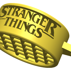 Llavero-Stranger-Things-fondo-blanco.png Free STL file Stranger Things keychain・3D print object to download, Ser22q3