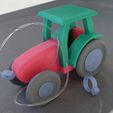 PLA.jpg Kids pull toy tractor