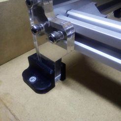 IMG_20211103_154628.jpg Free 3D file EleksMaker CNC/Laser Engraver Feet Mounts・Template to download and 3D print