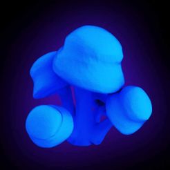 mushroom1.jpg Archivo STL seta psy deco・Modelo para descargar e imprimir en 3D