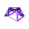 d2m-frame-b.stl Glowing Icosahedron Mace with Spikes