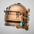 DeadSpaceT3.jpg Dead Space Engineer Helmet - 3D Printable STL Model