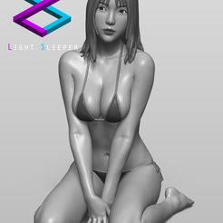 1.jpg 3D-Datei Bikini Girl 02・Design zum Herunterladen und 3D-Drucken