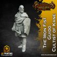Cultist-Guido-D.jpg The Iron Fists - Cultists of Kane - Set of 11 (32mm scale, Pre-supported miniature)