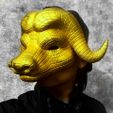 Tintenfisch Spiel Maske - Vip Büffel Maske Cosplay 3D-Druck Modell