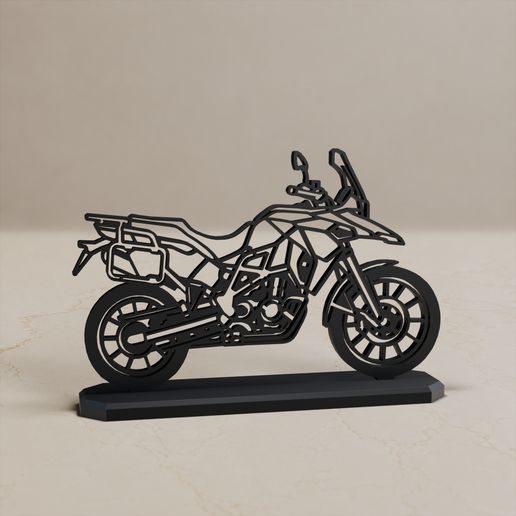 BMW F 800 GS ADVENTURE MOTORCYCLE MODELL STAND DECOR