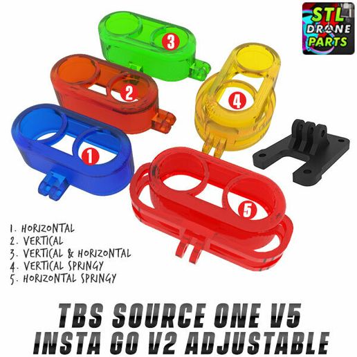 TBS-Source-One-V5-Insta-Go-V1-2.jpg TBS Source One V5 Insta Go V2 Verstellbare Halterung