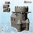 3.jpg Castellum with stone watchtower and dwelling houses (6) - DnD Wargaming Medieval War of the Rose Saga