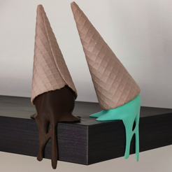 Ice-cream-2.png Dropped ice cream cone sculpture corner