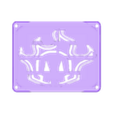 DRYER_VENT_1.stl STL-Datei Abdeckung für Gebläseöffnung mit Bleichmittel-Logo kostenlos・Modell zum 3D-Drucken zum herunterladen