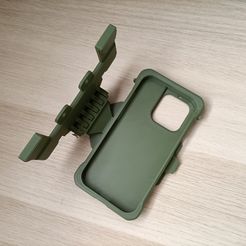 IMG20230605163424.jpg STL file Xiaomi 10T Pro Armor Plate Carrier Phone Mount Mk2・Model to download and 3D print
