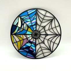 vitrail_00.jpg Wednesday Addams inspired Stained Glass