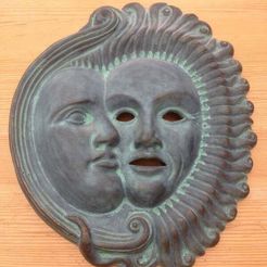 null-1.jpg Sun Moon Mask ornament